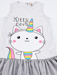 Kittycorn Cotton Girl Dress - 5