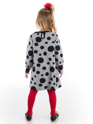 Lady Bug Grey Girl Dress - 2