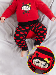 Ladybug Baby Girl Leggings - Thumbnail
