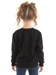 Ladybug Girl Black Sweatshirt - 2