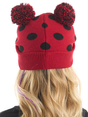 Ladybug Pompom Girl Beanie - 2