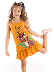 Leo Orange Girl Dress - 1