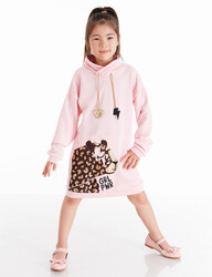 Leo Power Pink Girl Dress - 1