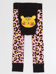 Leopard Baby Girl Leggings - Thumbnail