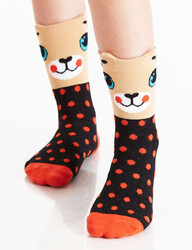 Leopard Girl 2-Pack Socks Set - 4