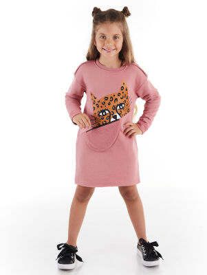 Leopard Pink Dress - 1