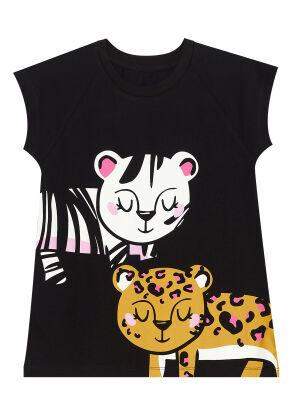 Leo&Zebra Girl T-shirt&Leggings Set - 5