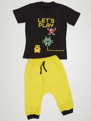 Lets Play Boy T-shirt&Harem Pants Set