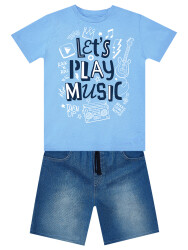 Let's Play Boy T-shirt&Shorts Set - 3