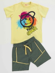 Lets Smile Boy T-shirt&Shorts Set - 3