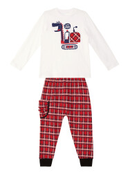 Let's Work Boy T-shirt&Pants Set - 3