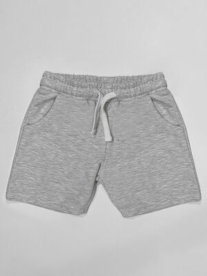 Light Grey Boy Cotton Shorts