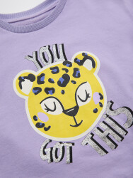 Lilac Leopard Girl Tracksuit - 5