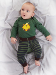 Lion Baby Boy Leggings+Bodysuit Set - 2