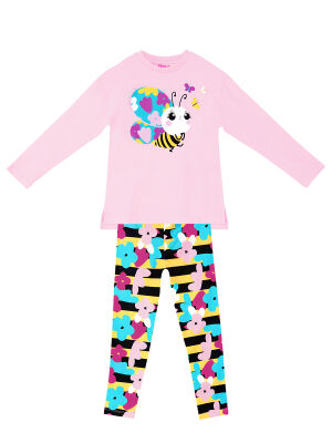 Little Bee Girl T-shirt&Leggings Set - 3