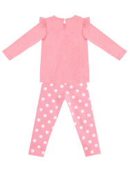 Little Lamb Baby Girl T-shirt and Leggings Set - 2