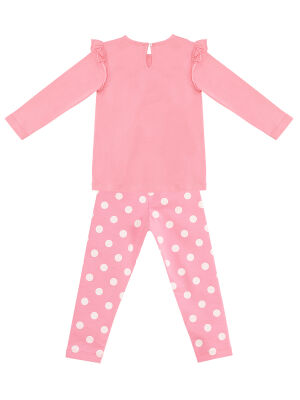 Little Lamb Baby Girl T-shirt and Leggings Set - 2