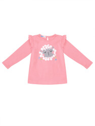 Little Lamb Baby Girl T-shirt and Leggings Set - 3