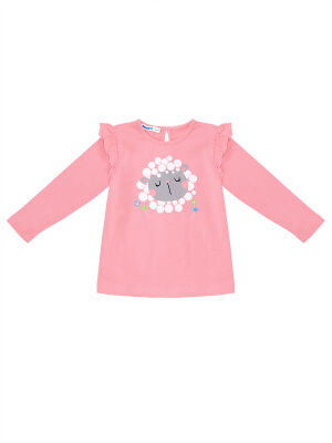 Little Lamb Baby Girl T-shirt and Leggings Set - 3