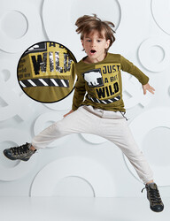 Little Wild Boy Pants Set - 1