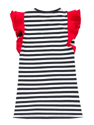 LMG Ladybug Stripped Girl Dress - 4