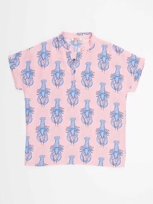 Lobster Pink Boy Shirt - 3