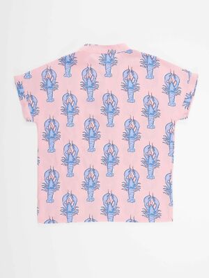 Lobster Pink Boy Shirt - 4