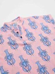 Lobster Pink Boy Shirt - 5