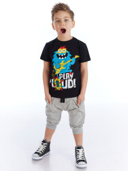 Loudy Boy T-shirt&Capri Pants Set - 1