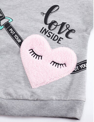 Love Inside Kız Sweatshirt Takım - 5