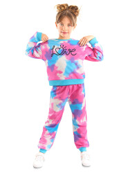 Love Tie-Dye Girl Tracksuit Set - 1