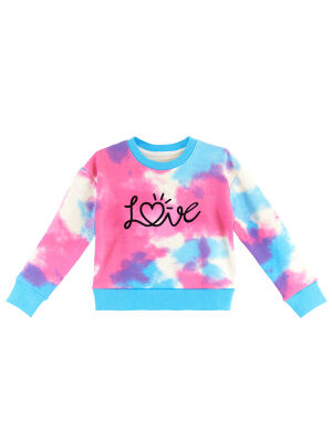 Love Tie-Dye Girl Tracksuit Set - 5