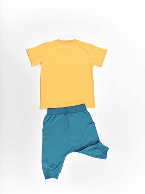 Lucky Bear Boy T-shirt&Harem Pants Set
