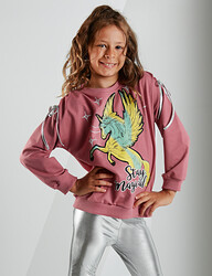 Magical Girl Rose Sweatshirt - 1