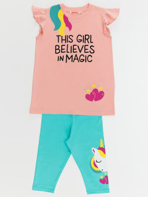 Magical Unicorn T-shirt&Leggings Set - 3