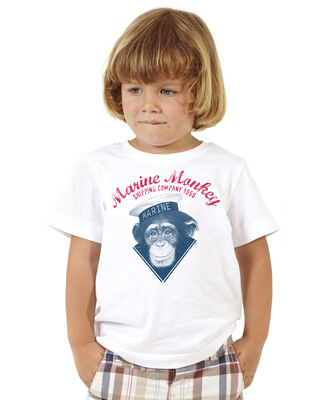 Marine Monkey T-Shirt - 1