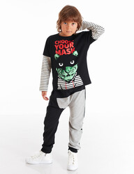 Masked Tiger Boy Pants Set - 1