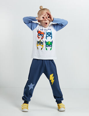 Masks Boy Pants Set - 1