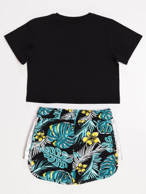 Maui Girl Crop Top&Shorts Set - 4