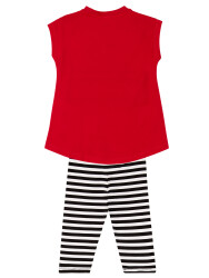 Meow Pow Girl Tunic&Leggings Set - 4