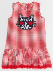 Meow&Sail Girl Woven Dress - 3