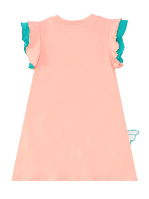 Mermaid Pink Girl Dress - 4