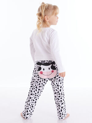 Milk Cow Girl Pants Set - 2