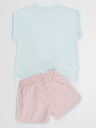 Milk Shake Girl Crop-top&Shorts Set - 4