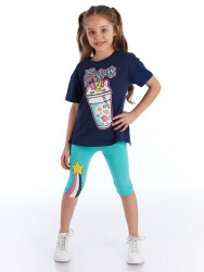 Milkshake Girl T-shirt&Leggings Set - 1