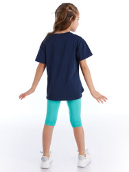 Milkshake Girl T-shirt&Leggings Set - 2