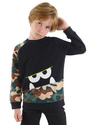 Monster Camo Boy Sweatshirt - 1