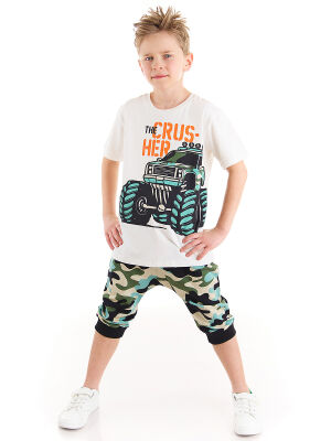 Monster Cars Boy T-shirt&Harem Pants Set - 1