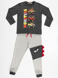 Monster Cars Boy T-shirt&Pants Set - 3