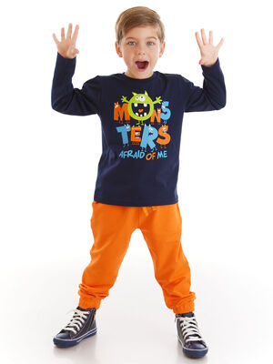 Monster Team Boy T-shirt&Pants Set - 1